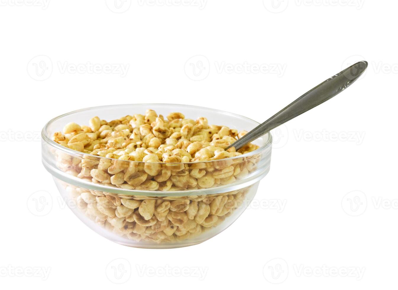 Healthy breakfast over white 3 photo