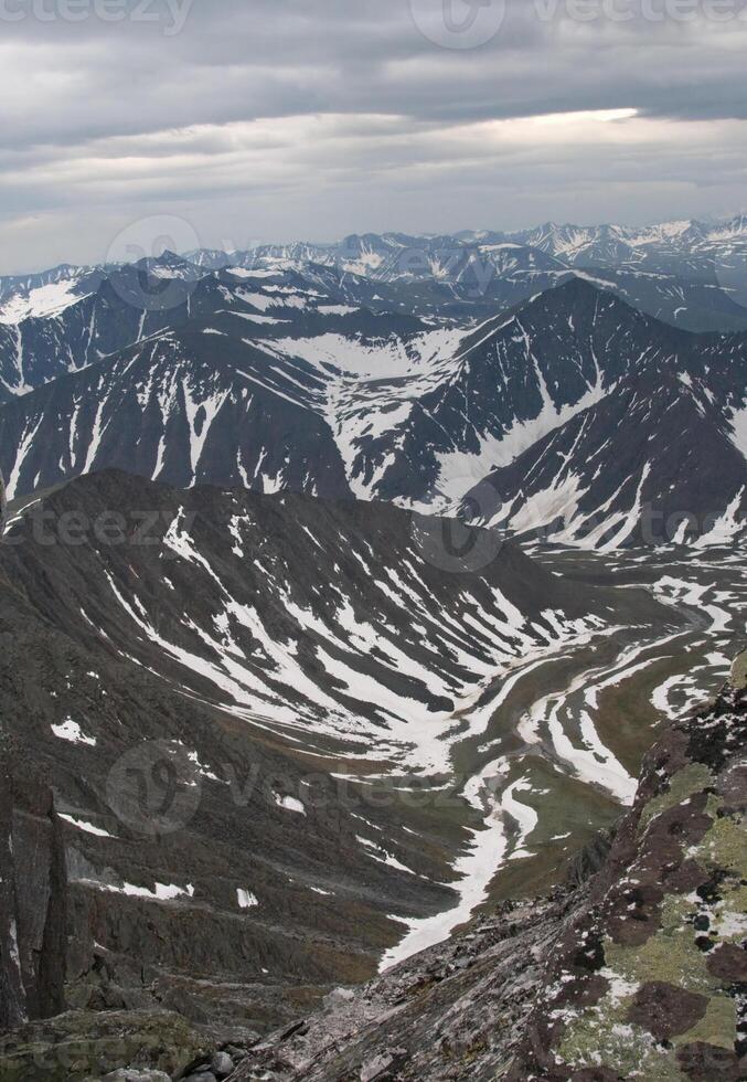 Ural mountains landscape photo
