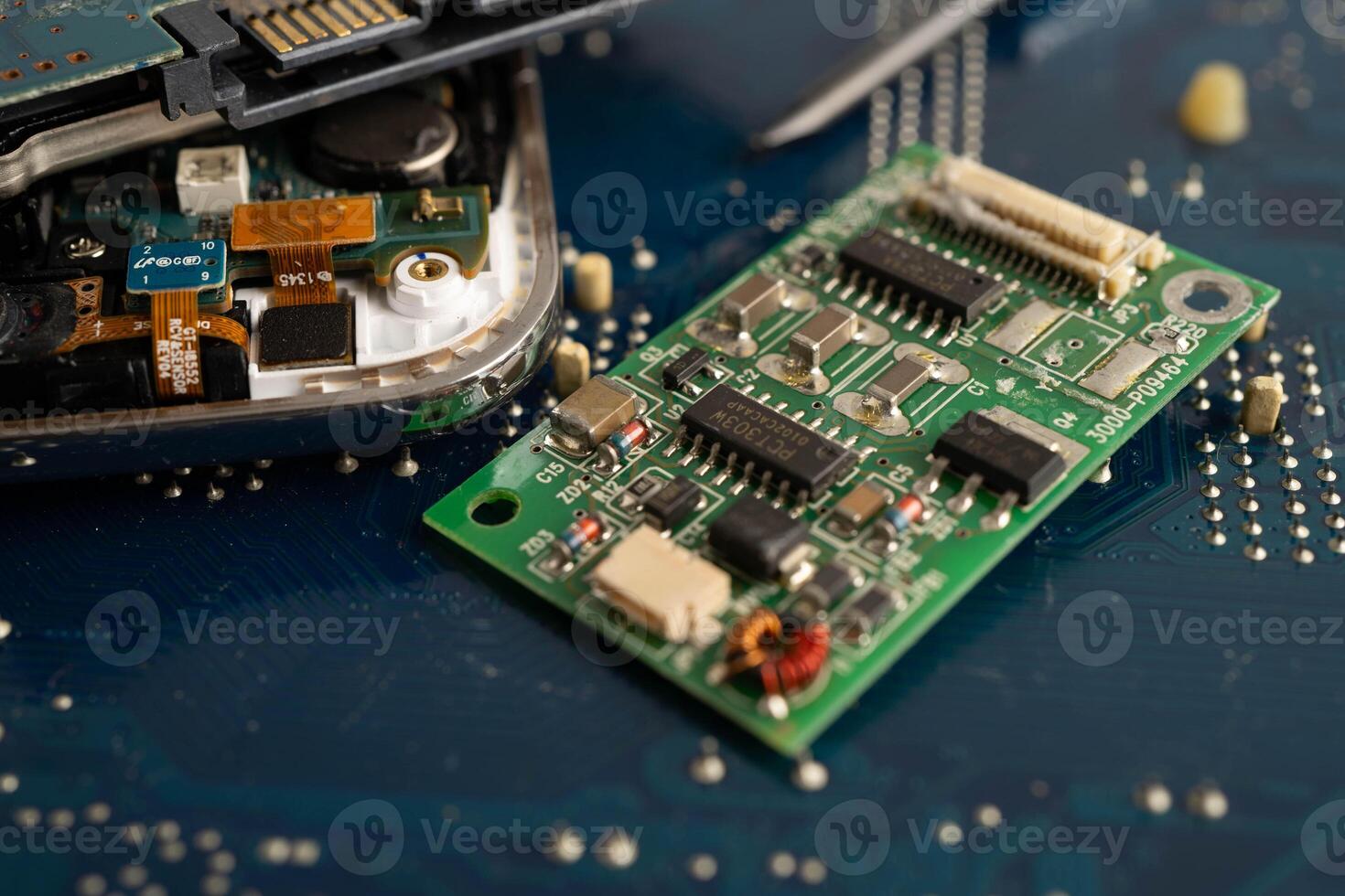 Repairing and upgrade mobile phone, electronic, computer hardware and technology photo