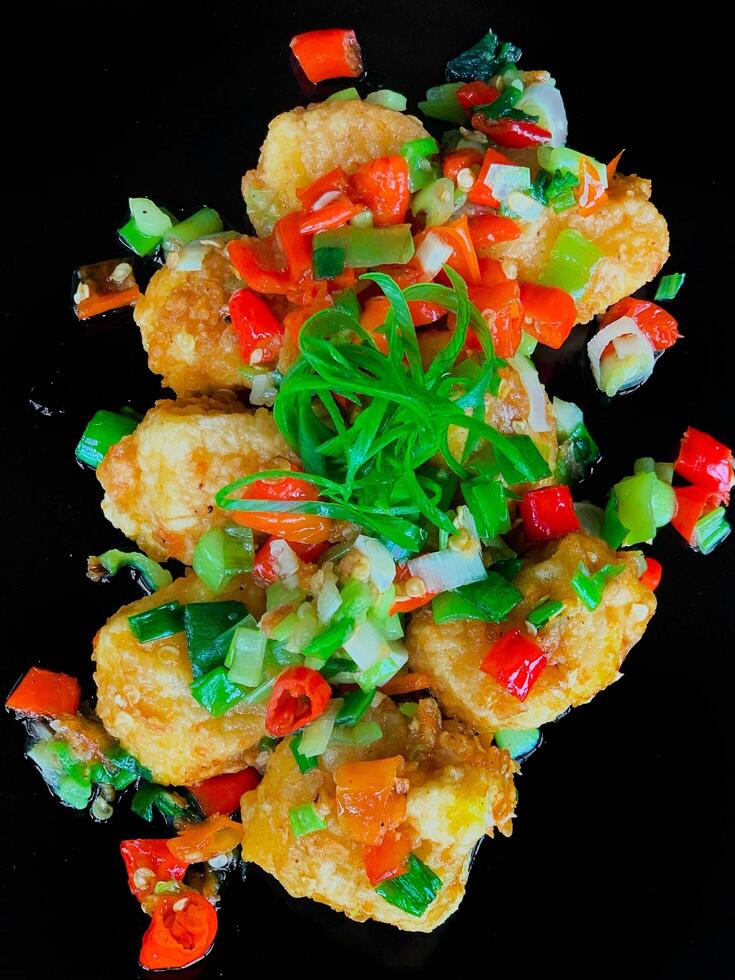 Crispy Pepper Tofu photo