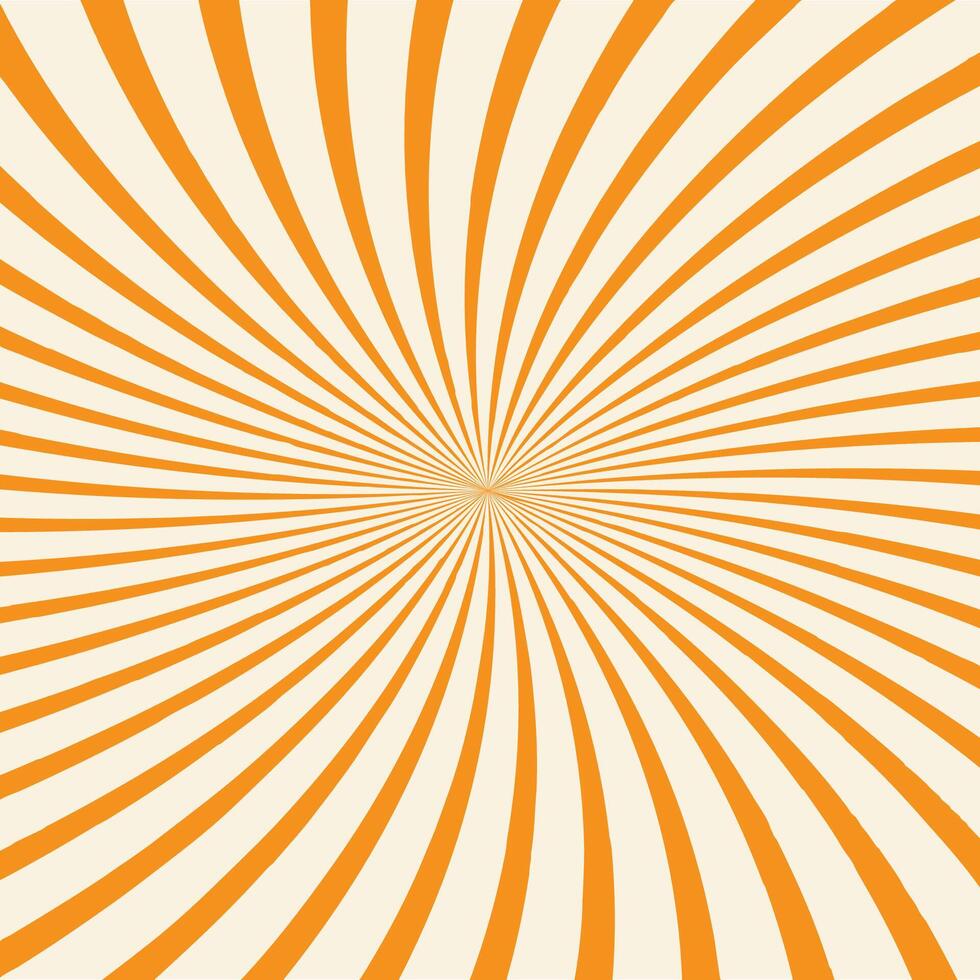 Abstract sunburst pattern with a retro, vintage, and modern aesthetic. Perfect for posters, backgrounds, wallpapers, branding, textiles, and digital art vector