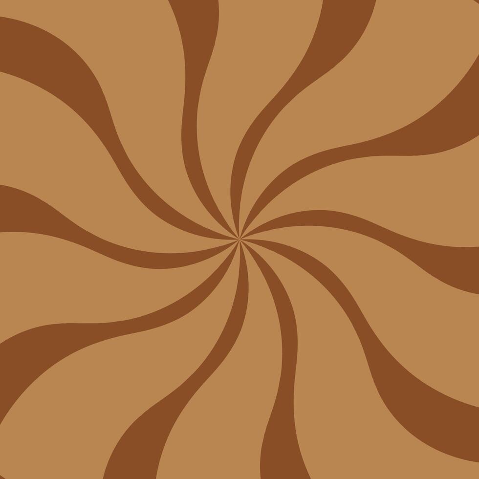 Rich and smooth melted chocolate texture with caramel swirls, perfect for confectionery packaging, wallpapers, textiles, branding vector