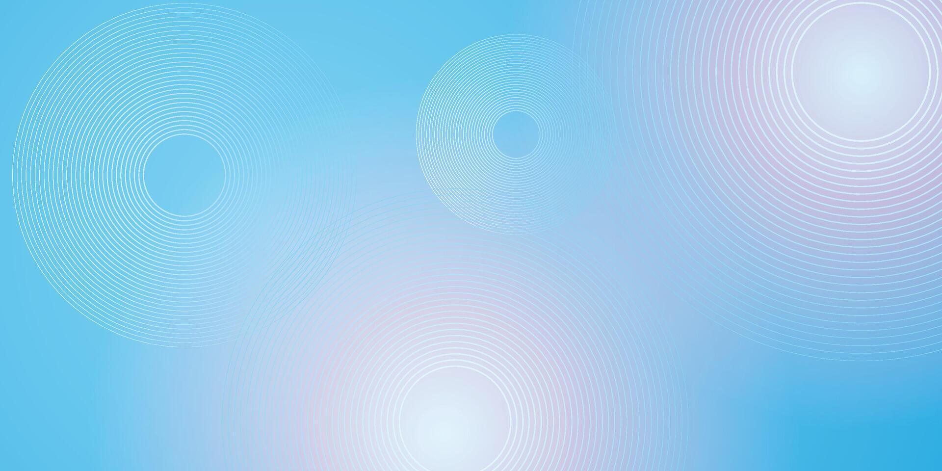 Gradient abstract glowing background with circular line patterns. illustration. vector