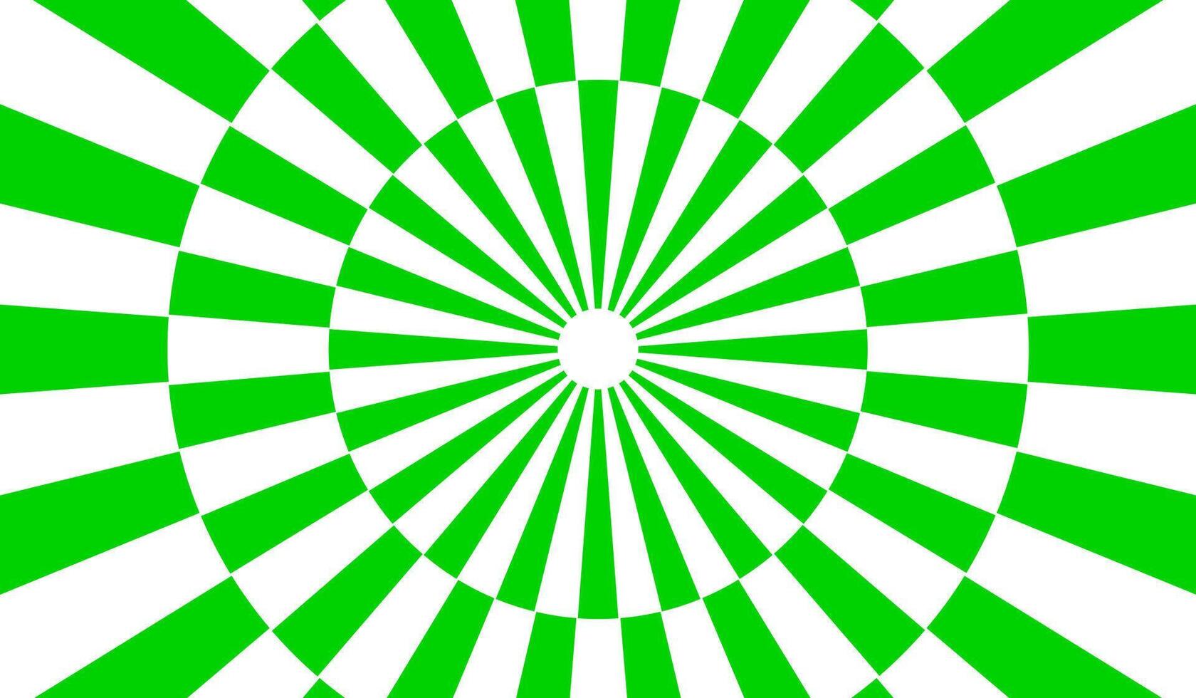 Bright green and white radial burst pattern with geometric rays for abstract backgrounds visual effects and dynamic graphic design vector