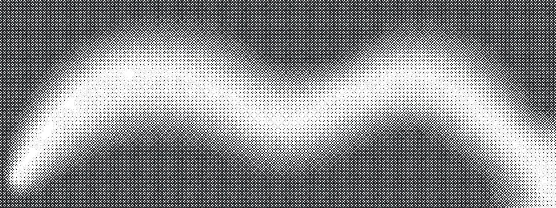 Faded halftone texture. Dotted gradient rectangular background in pop art style. abstract bg with halftone pattern. Black and white spotted radial design . vector