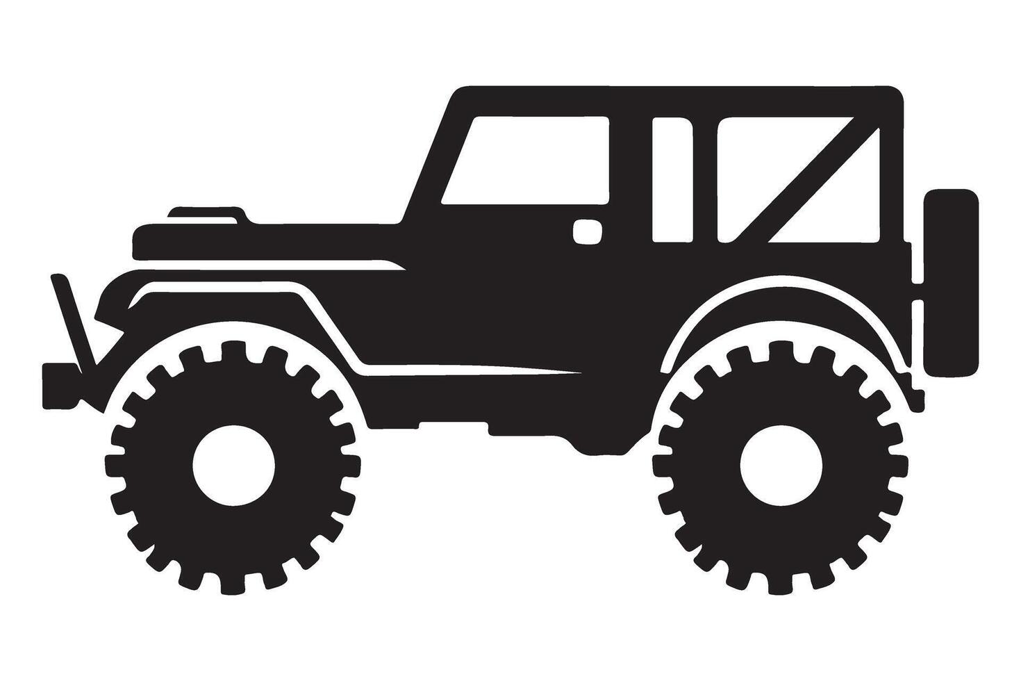 Off Road Vehicle Illustration File Download for Projects vector