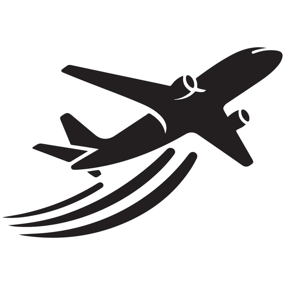 Airplane Illustration Image A Flying Transport for Airline Travel vector
