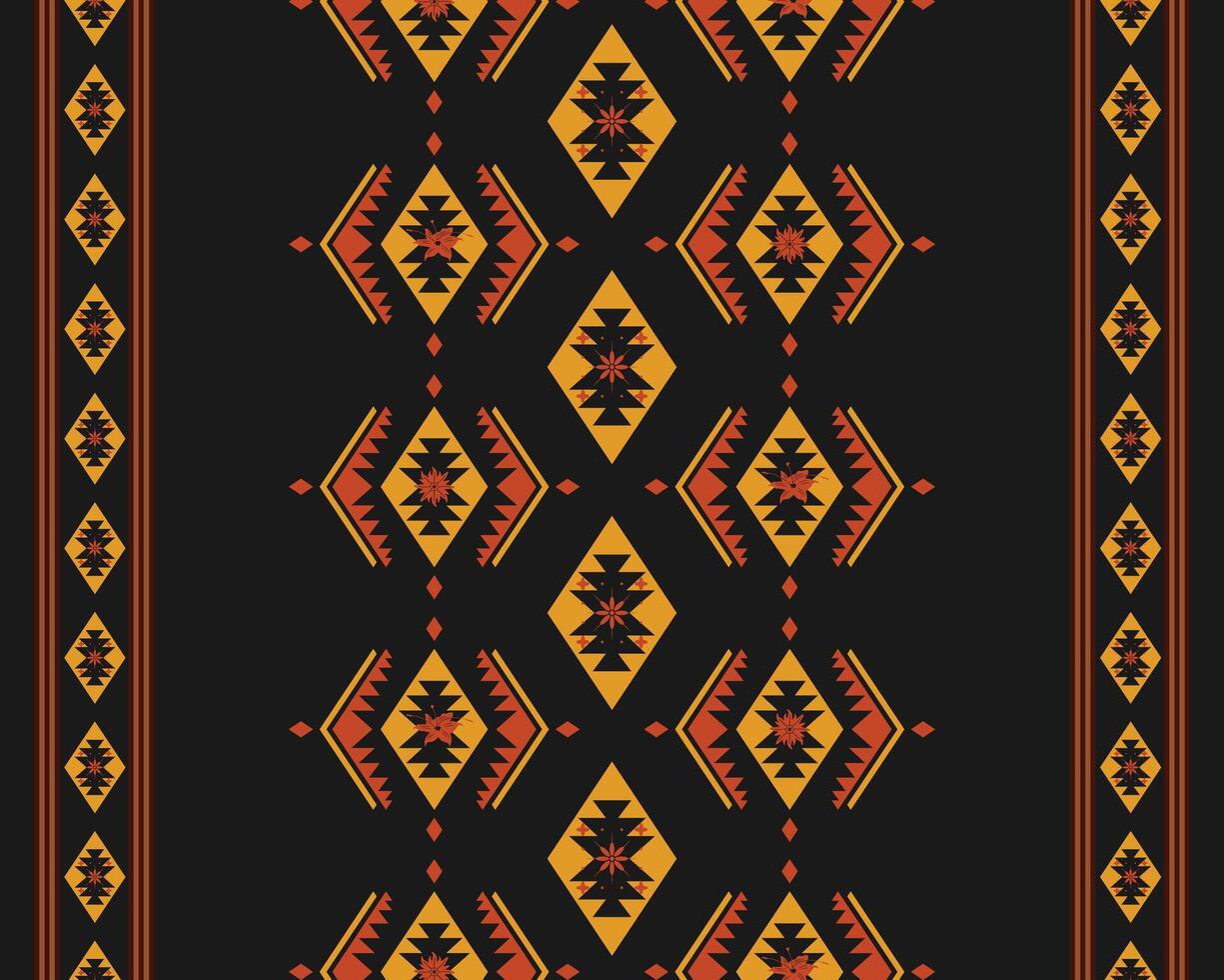traditional ethnic tribal ornament custom made fabric carpet print pattern wallpaper background vector