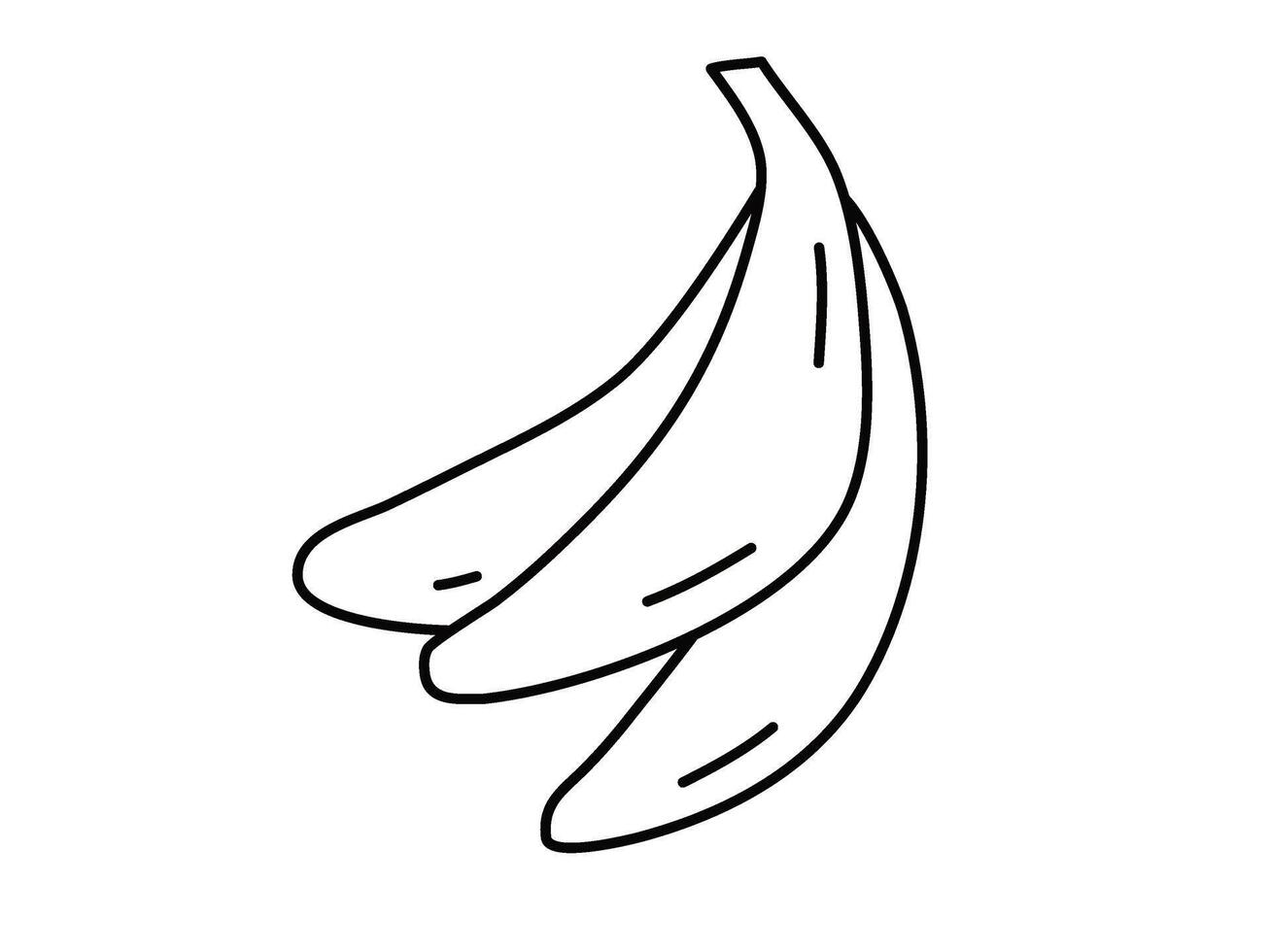 Banana icon illustration vector