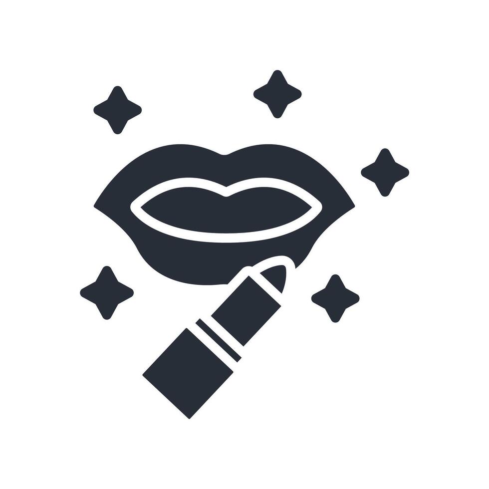 lip balm icon in trendy flat style vector