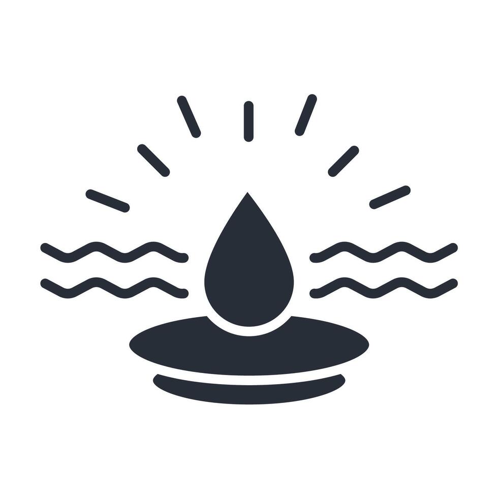 hydration icon in trendy flat style vector
