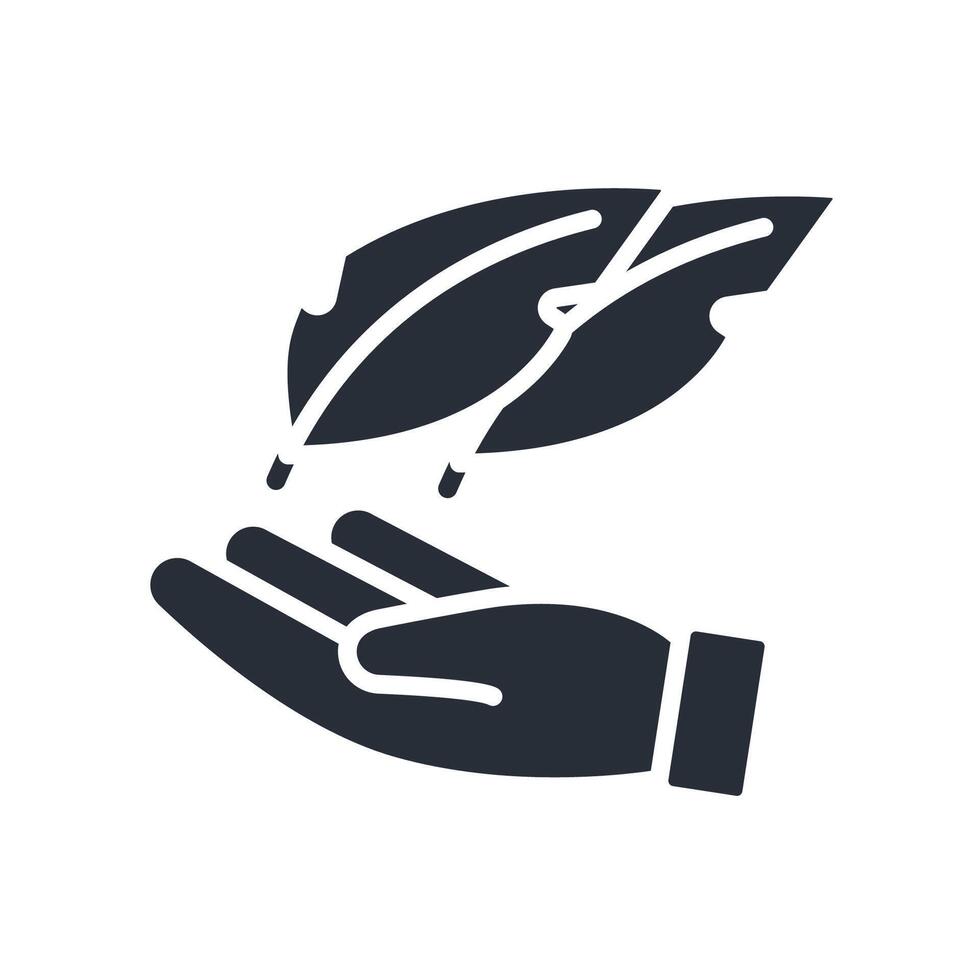 sensitive icon in trendy flat style vector