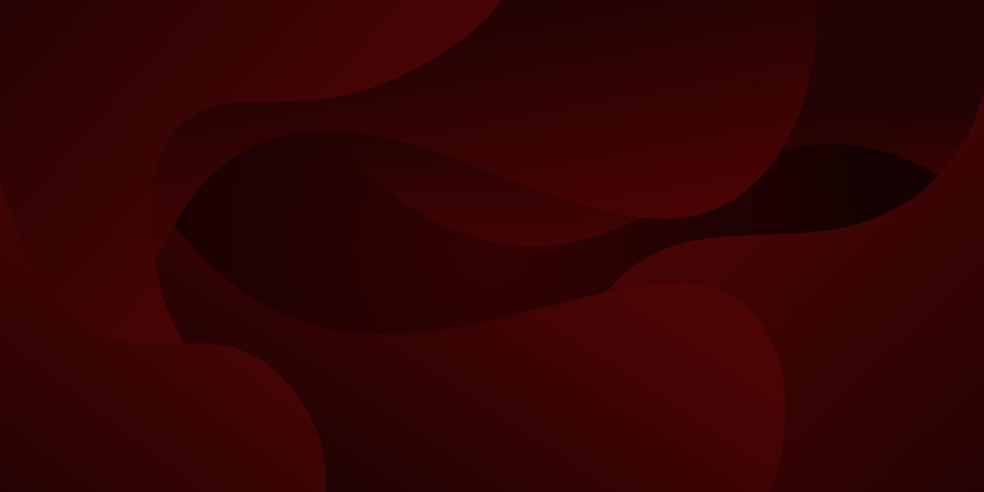 Abstract dark red wave background. Realistic wave pattern background. Eps10 vector