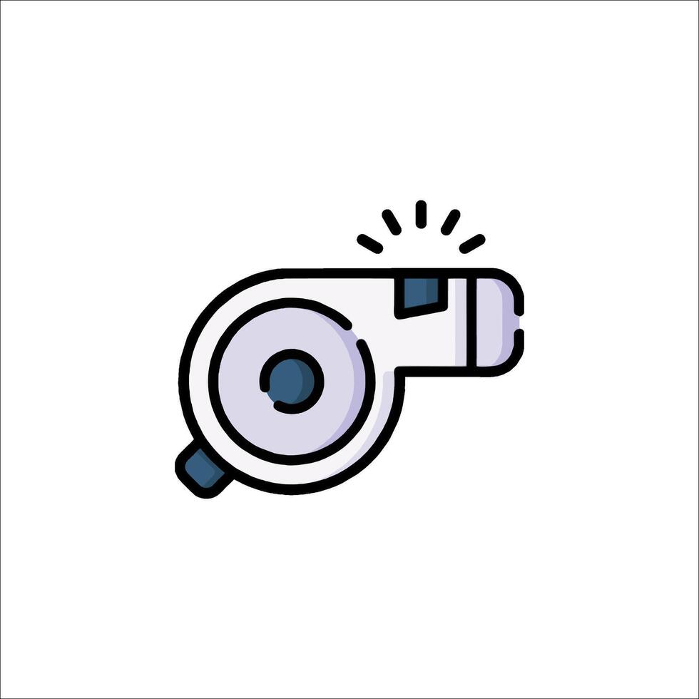 A drawing of a hand held device with a light vector