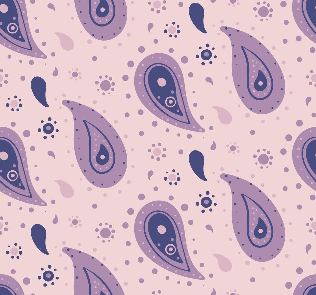Minimal paisley as effect textured. Repeat stroke at tiled ornate. Stylish swirling with color image luxury. vector