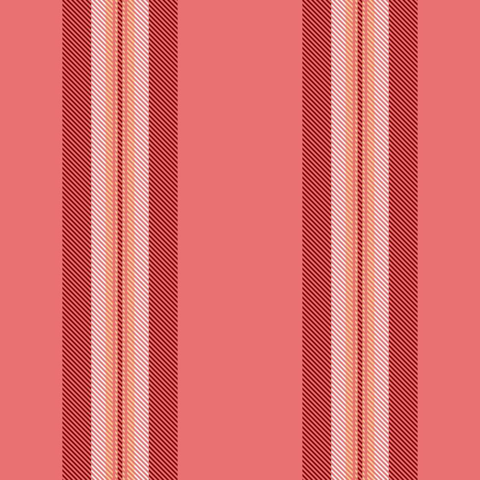 Eamask pattern stripe background, patterned vertical texture . Fostume fabric seamless textile lines in red and maroon colors. vector