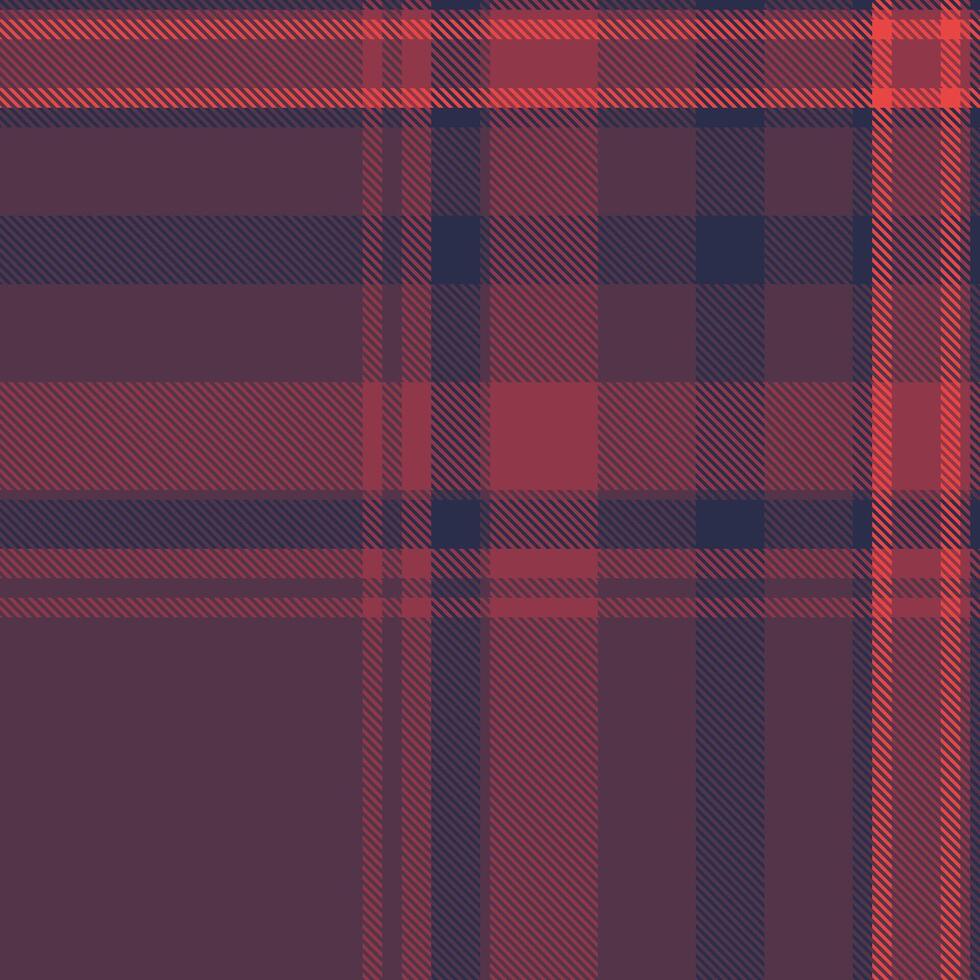 Cell check fabric background, expressive plaid texture. Seasonal tartan seamless pattern textile in pink and red colors. vector