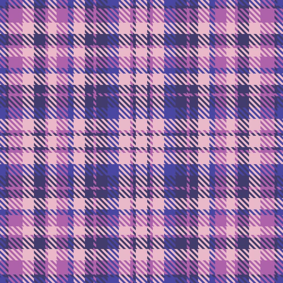 Elegant pastel purple and pink plaid pattern. Perfect for textile design, fashion, websites, or as a background. vector