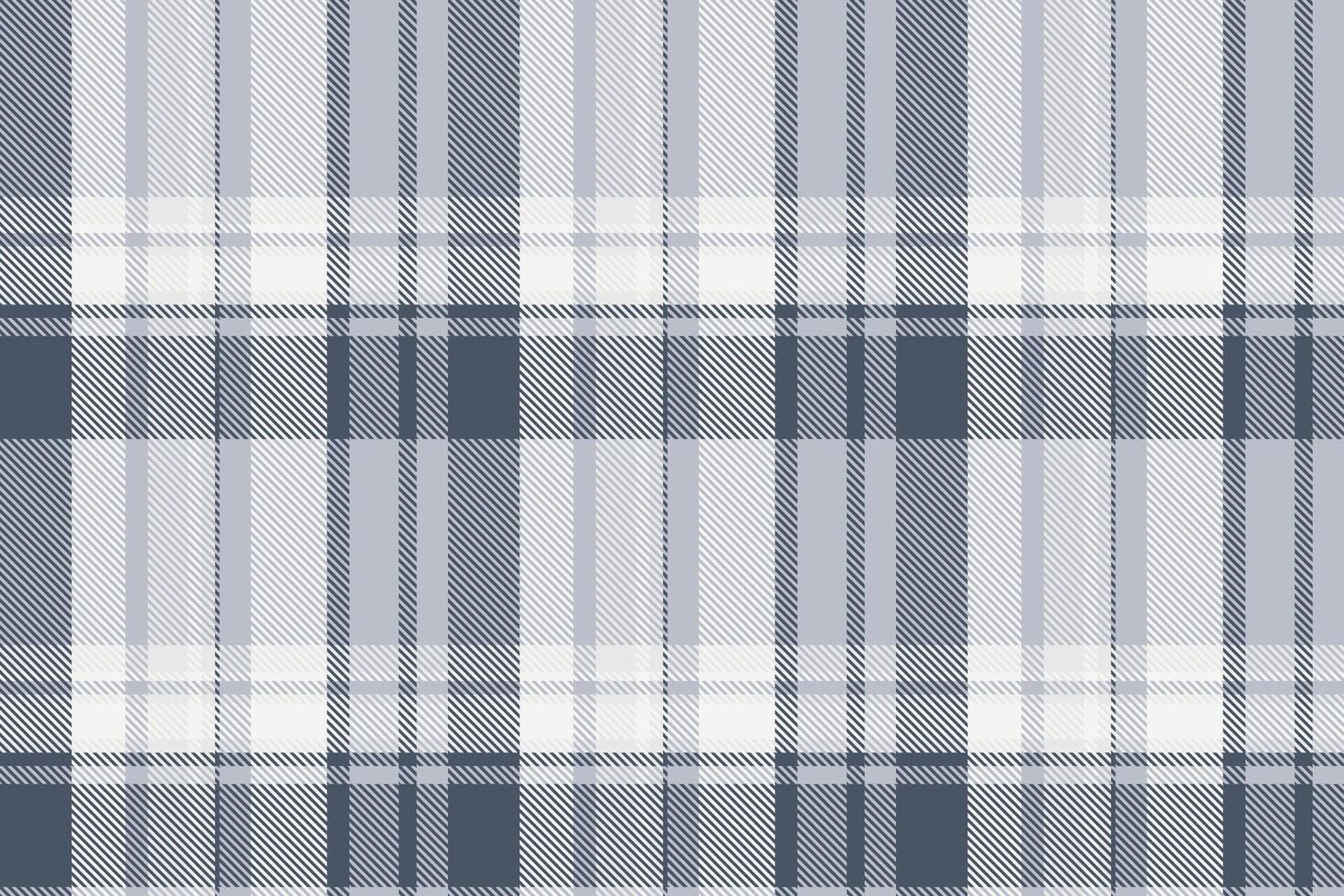Bag tartan fabric, checking textile check seamless. Shop texture pattern plaid background in white and grey colors. vector