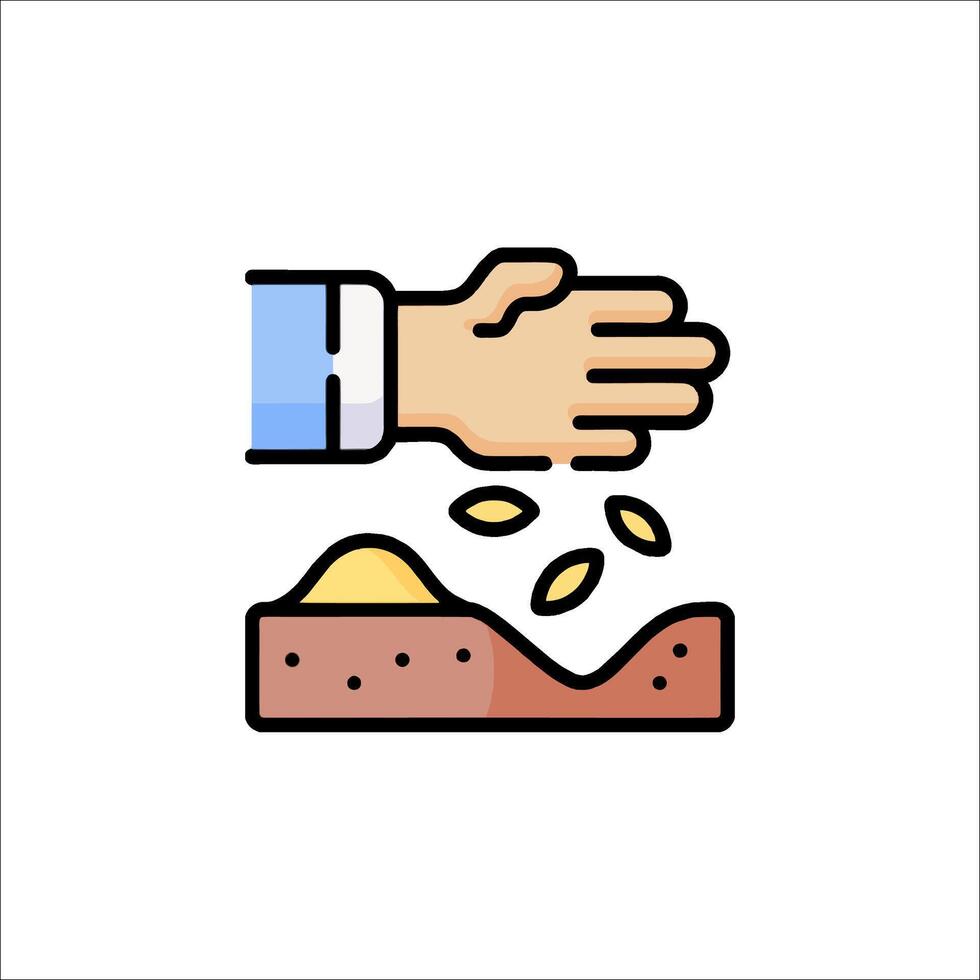 A hand giving money to a person in a box vector
