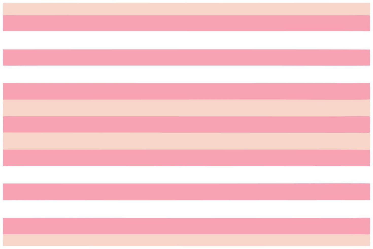 Horizontal Stripes Patterned Background with Pink, White, and Beige Colors vector