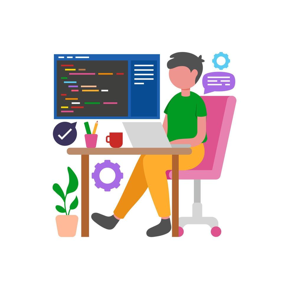 Robotic Process Automation Specialist vector