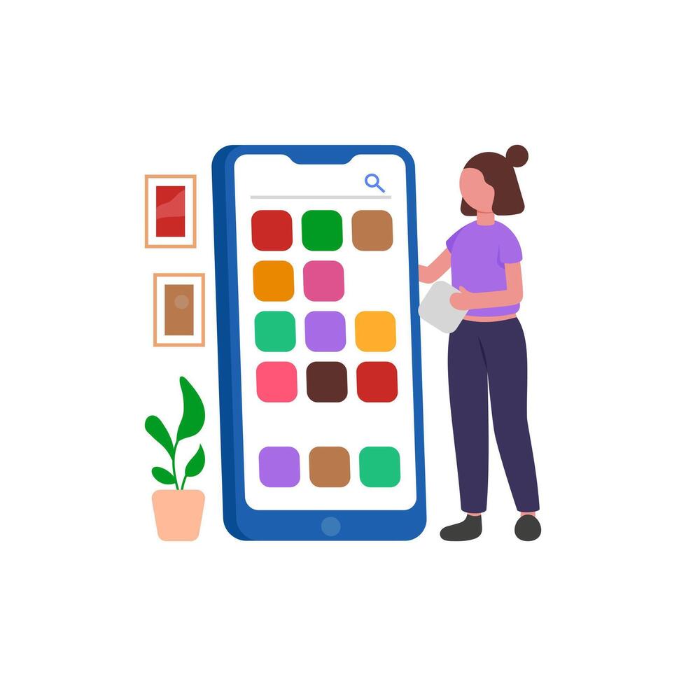 Smartphone Application Suite vector