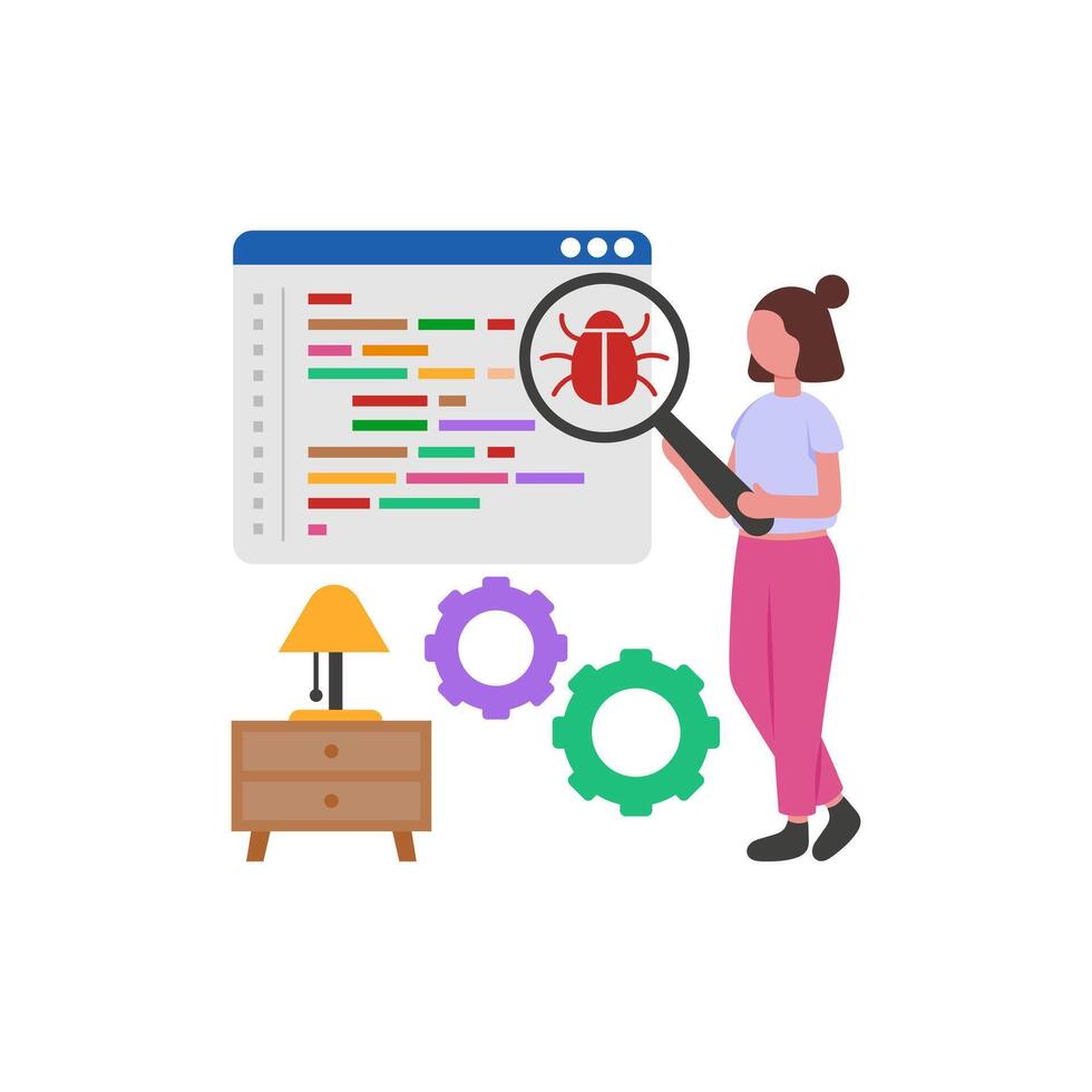 Quality Assurance Process vector