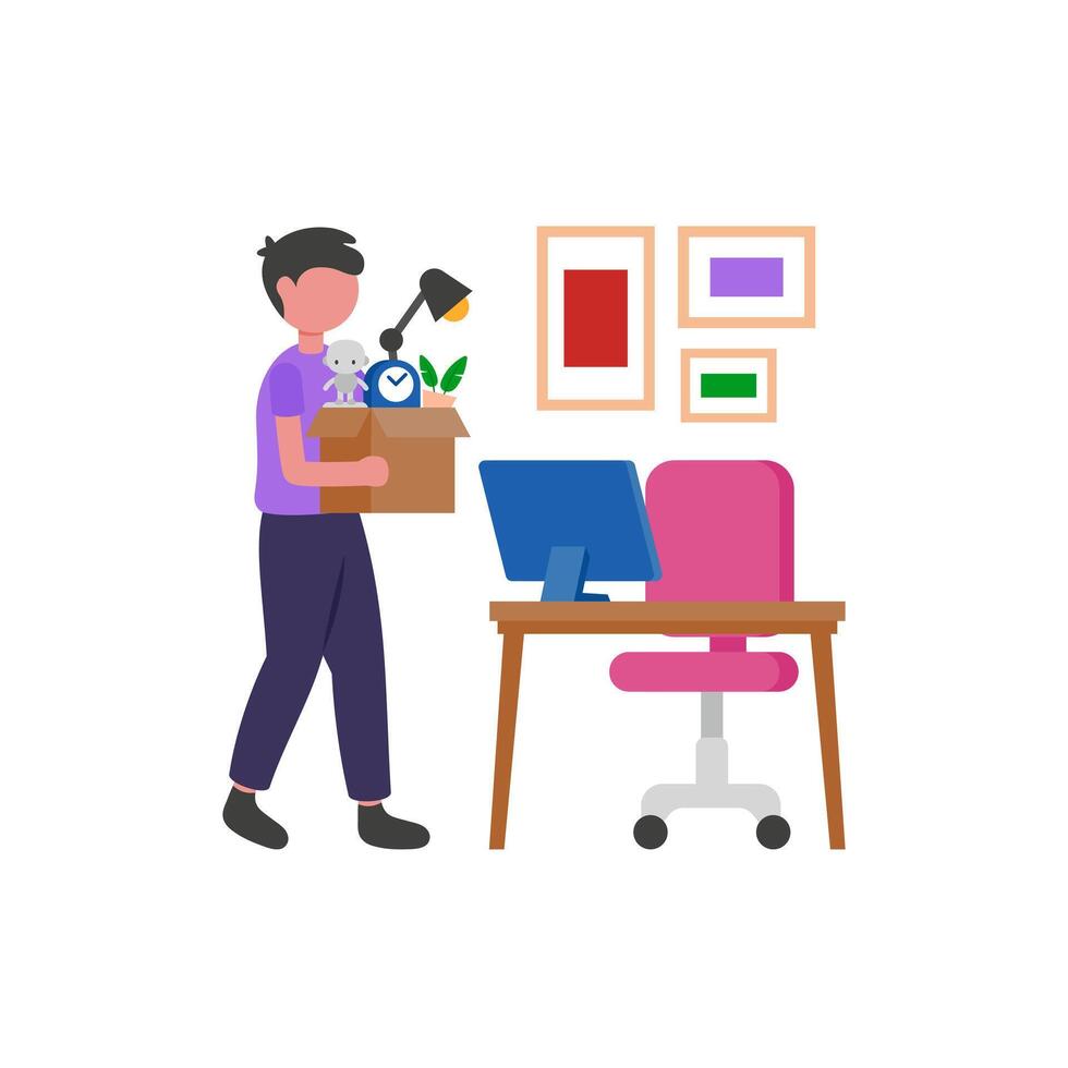 Office New Hire Orientation vector