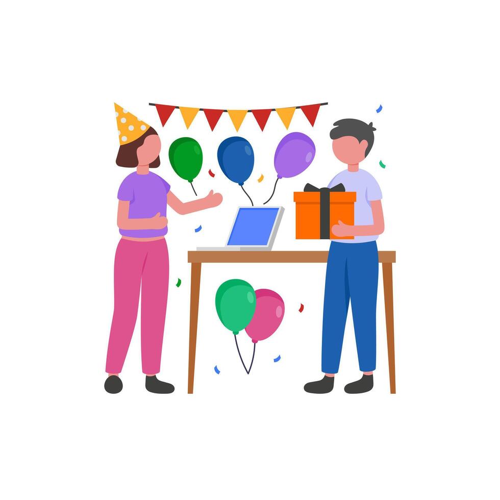 Workplace Celebration Social Event vector