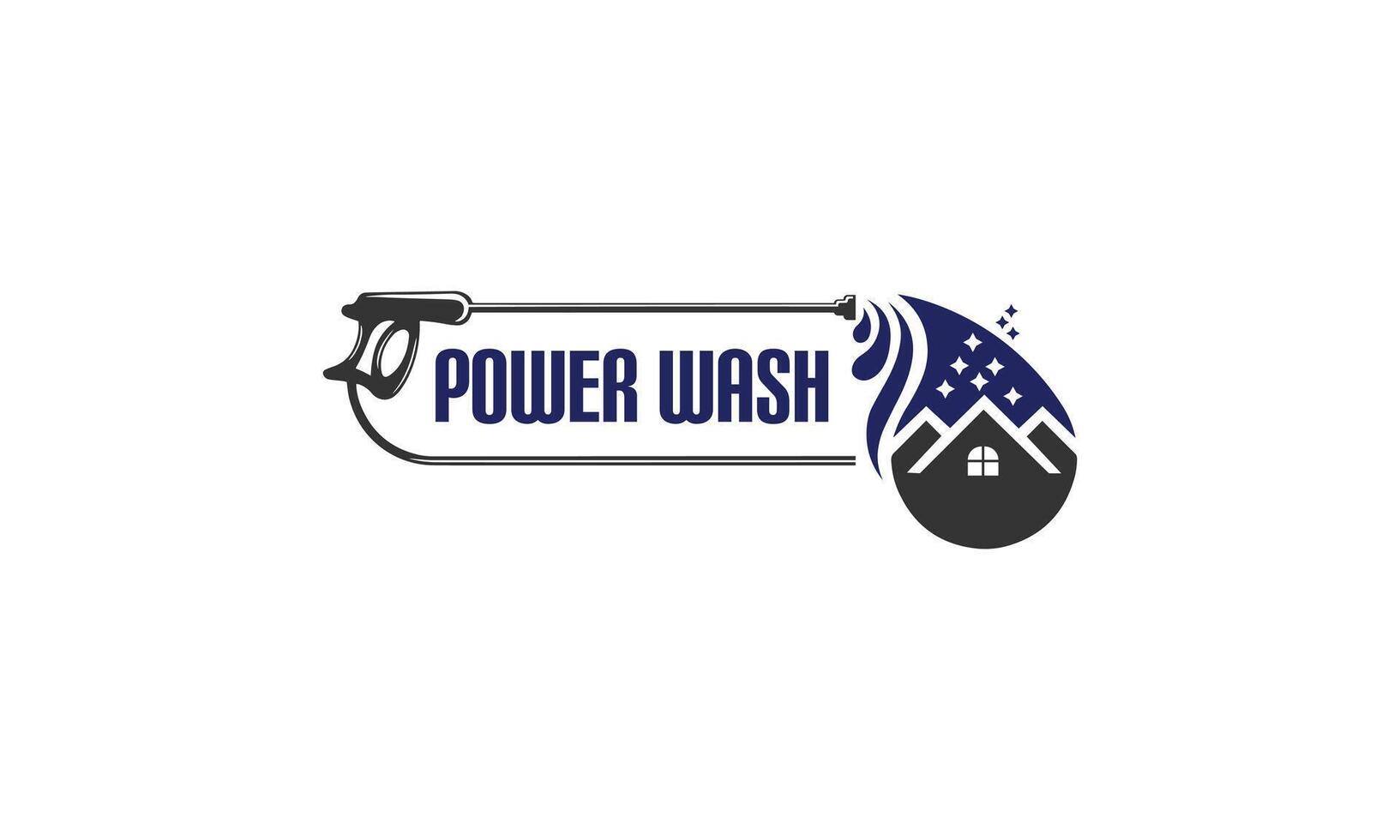 Illustration graphic of pressure power wash vector