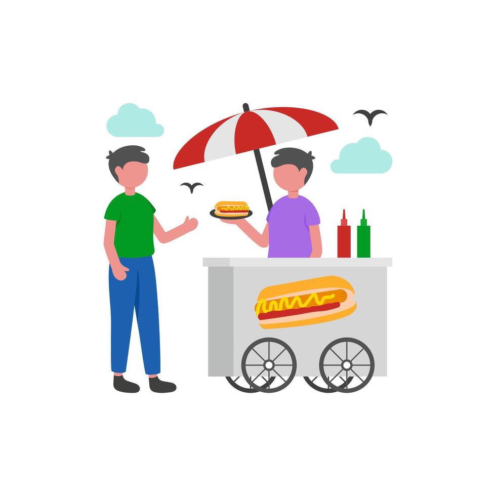 Local Culinary Exploration vector