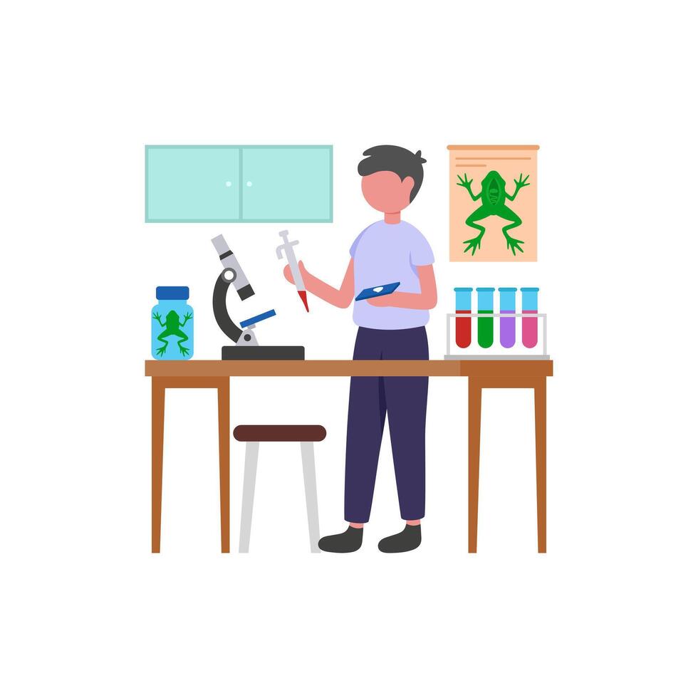 Life Sciences Research Session vector