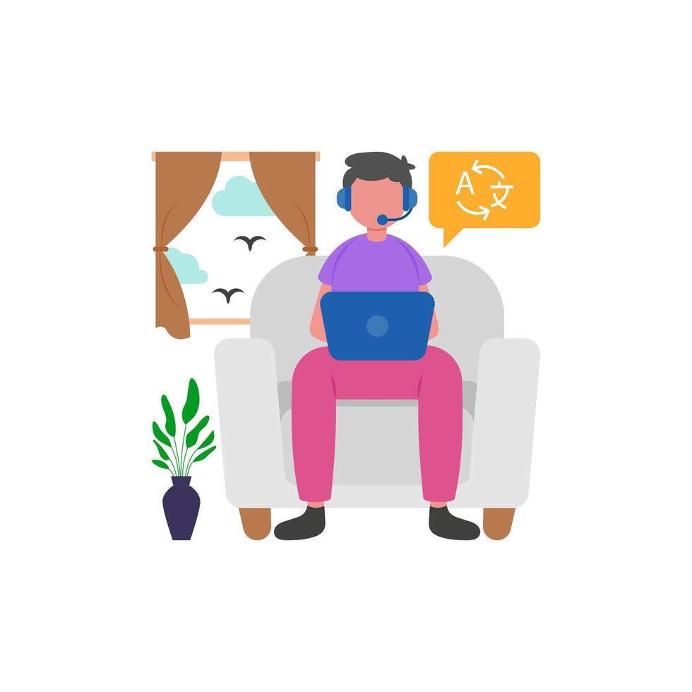 Multilingual Translation Services Work vector