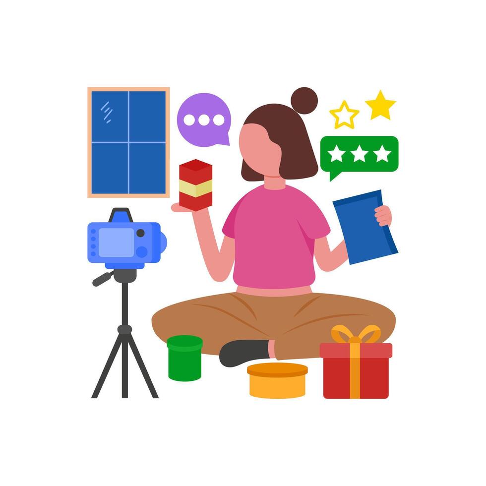 Honest Product Review vector