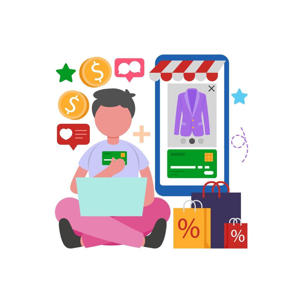 Secure Credit Card Payments vector