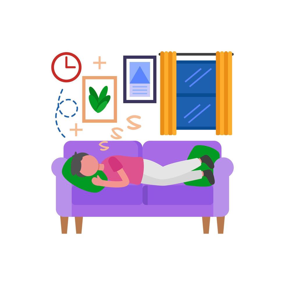 Quality Sleep Every Night vector