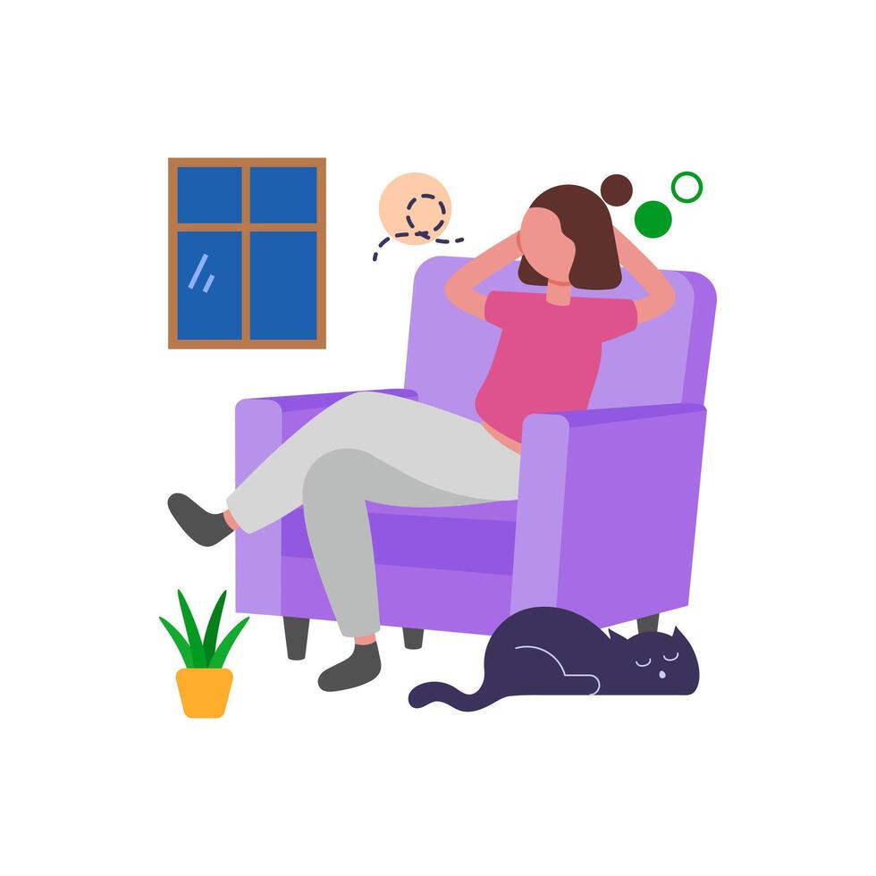 Relaxation Time To Unwind Daily vector
