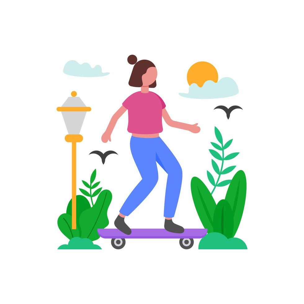 Balance Board For Coordination Training vector