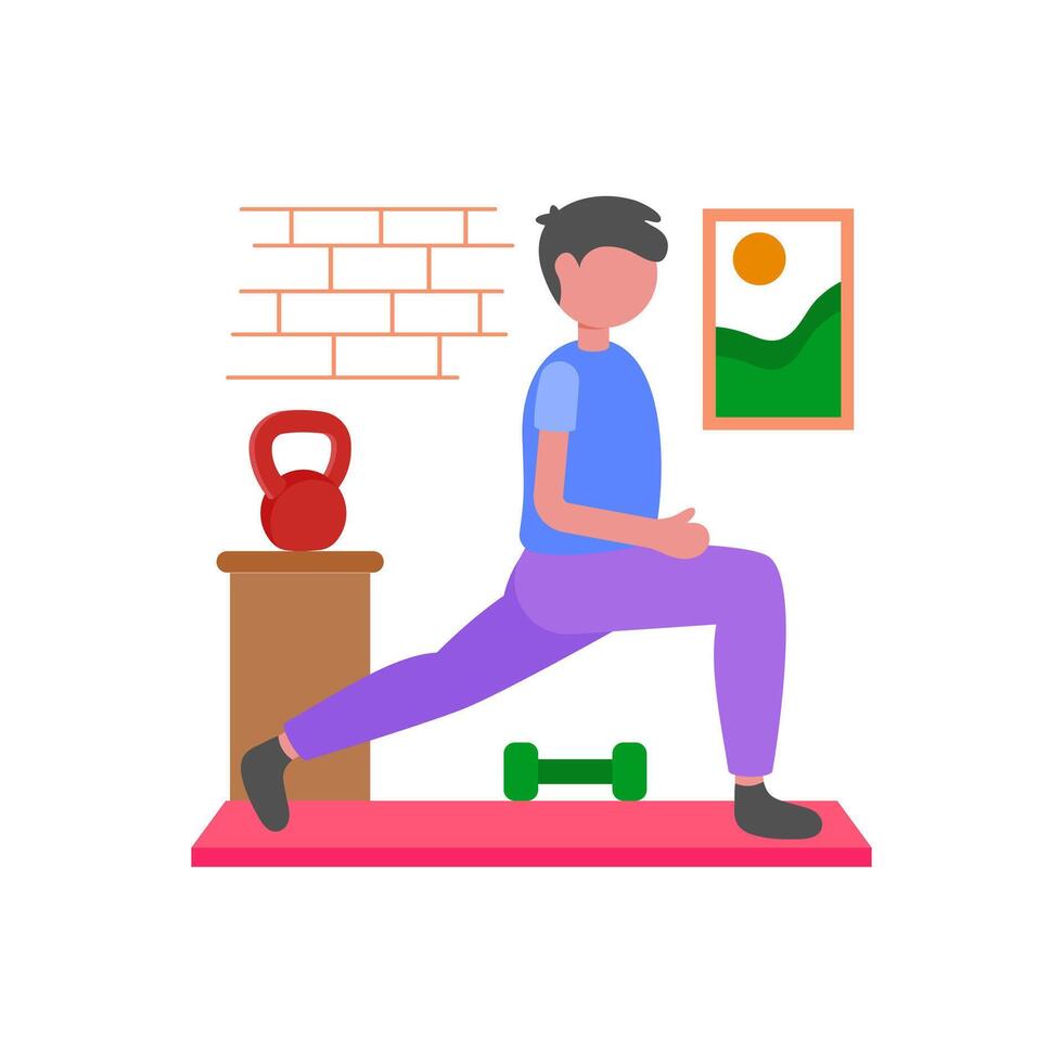 Fitness Journey For Life Wellness vector