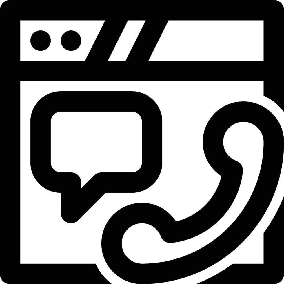 Communication, Website, Web Outline Icon vector