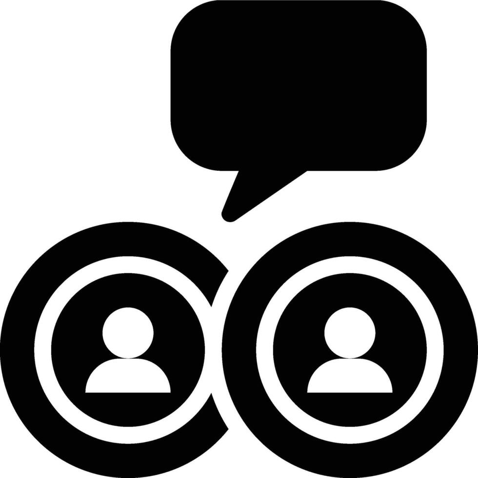 Sharing, Share, Communication Glyph Solid Icon vector