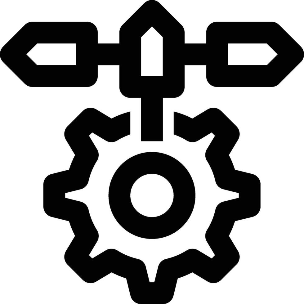 Options, Choice, Configuration Outline Icon vector
