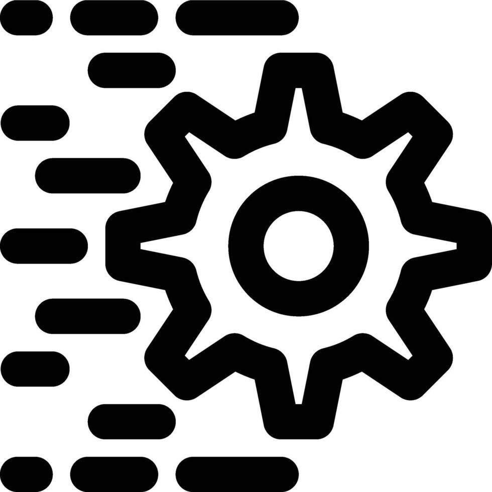 Quick Settings, Quick Setup, Responsive Outline Icon vector