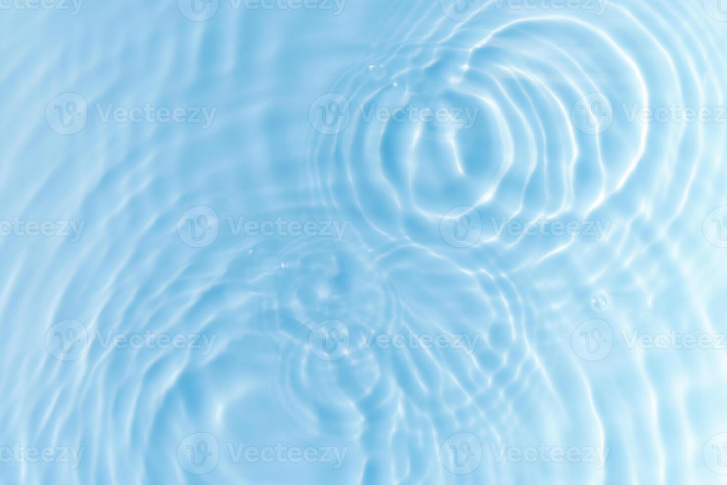 Summer Background,Water Waves Abstract Pattern Texture on Swimming pool,Top view Poolside with Light,Shadow on Blue water, Sea Blue Circle Surface with Ripples,Splashes with Sunlight photo