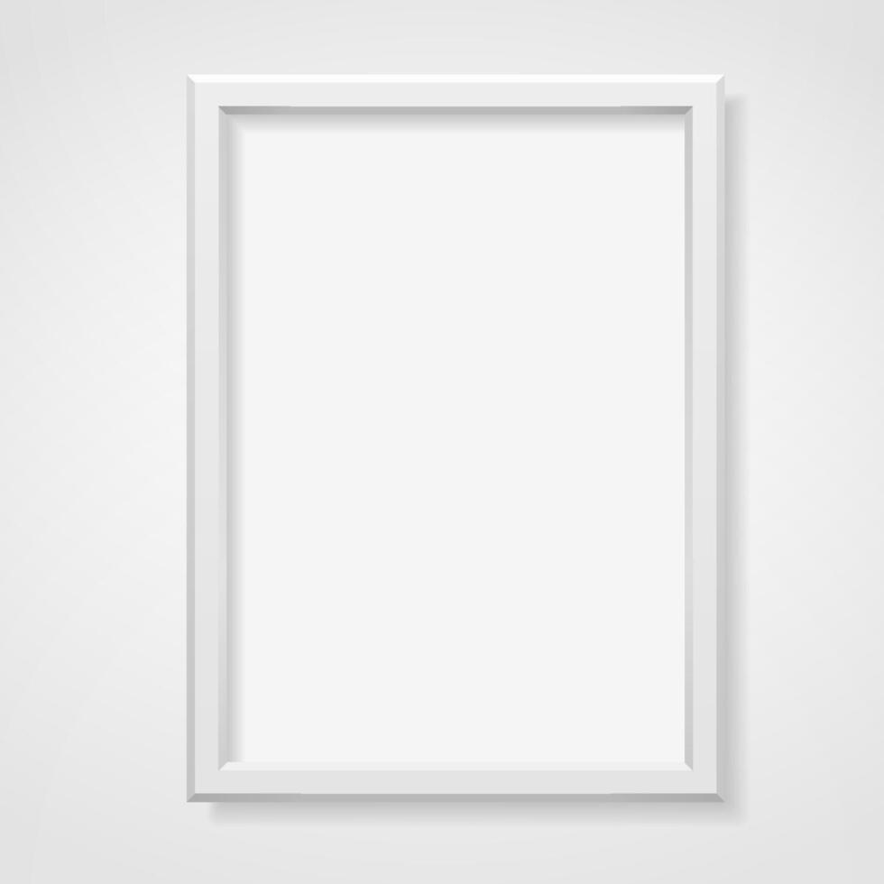 Blank frame, A4 size vector