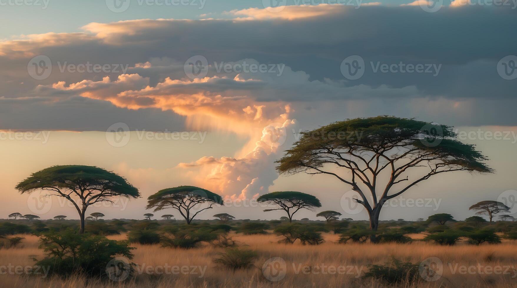 Shifting rainfall patterns in a savanna environment reveal climate change impact photo