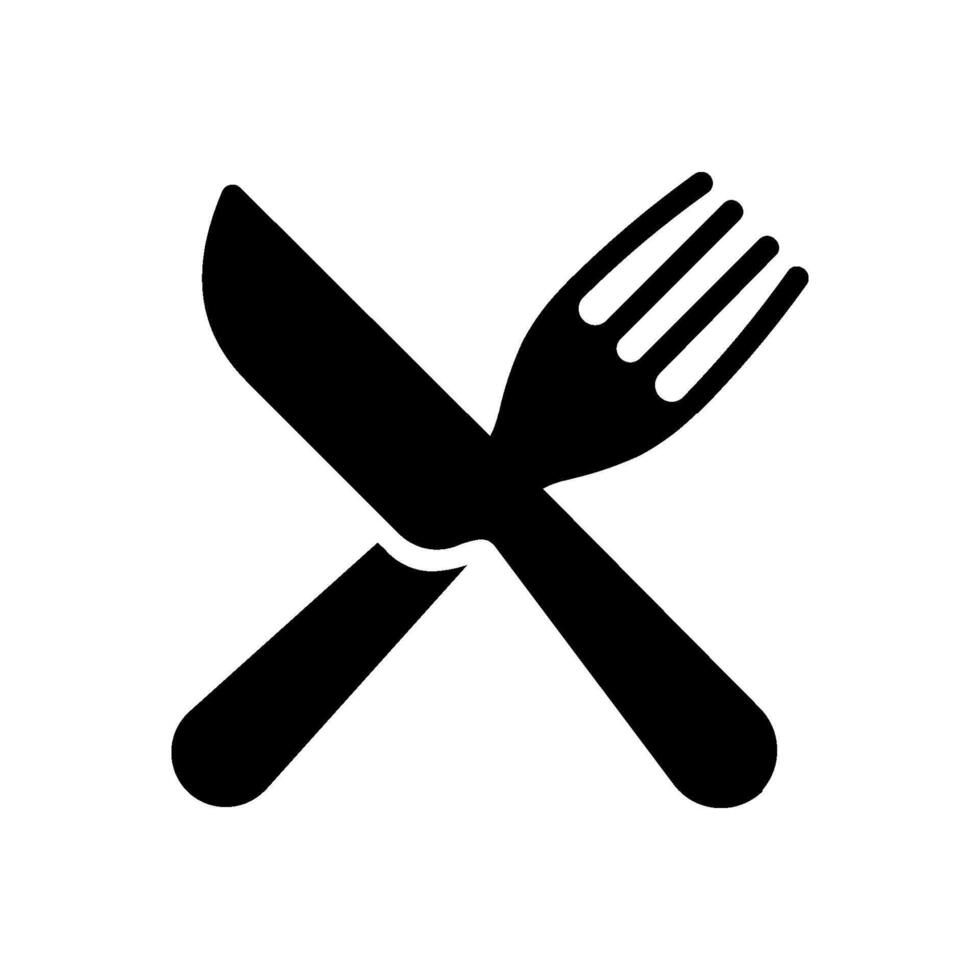 fork knife icon vector