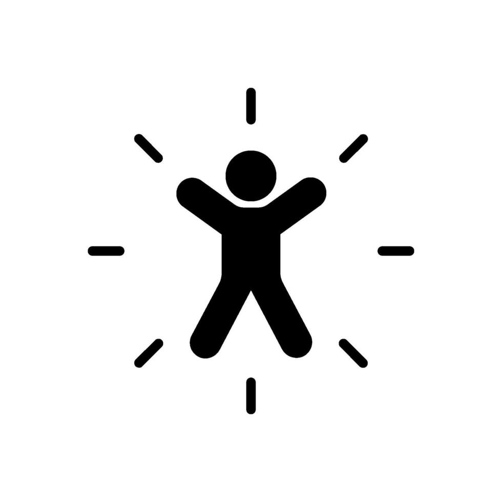 Happy people icon. Joy expression feeling symbol vector