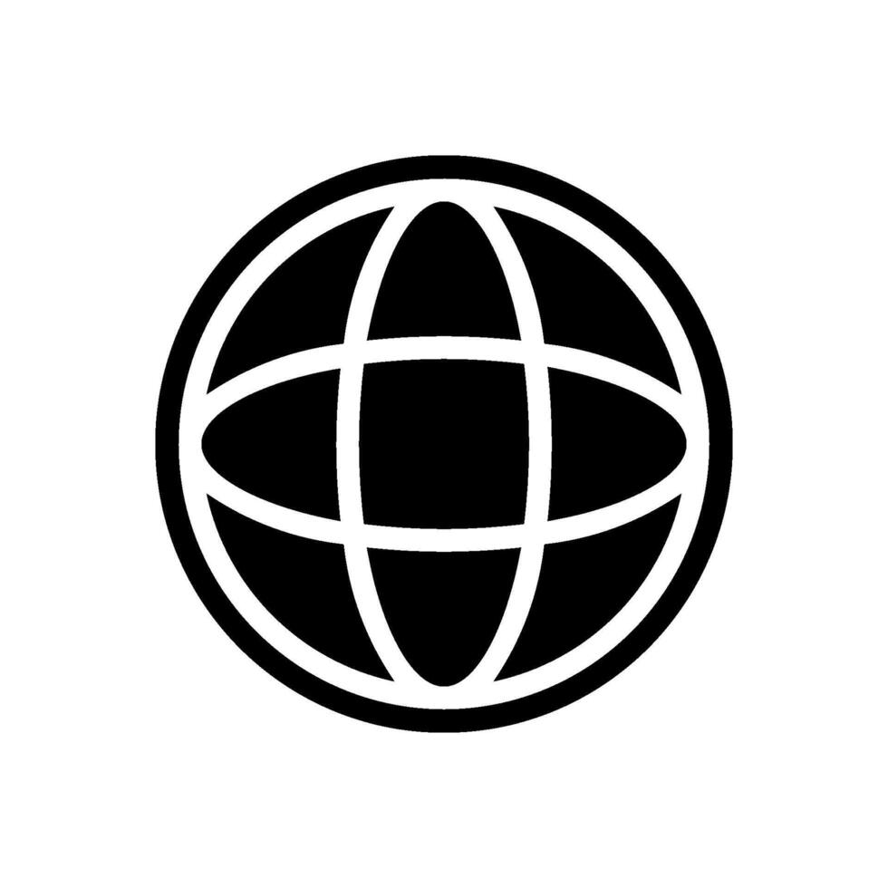 Globe Icon illustration, Go to web symbol icon, www symbol, Web icon, website, public icon, earth clipart vector